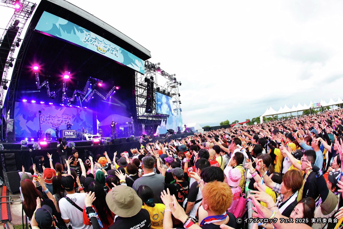 ／
『イナズマロック フェス 2025』⚡
＼

出演🎤
DAY1：#ももいろクローバーZ #西川貴教 #ながのーず #FearandLoathinginLasVegas #イコラブ #Novelbright #尾崎匠海 &amp; #藤牧京介(#INI)

DAY2：#TMRevolution #FANTASTICS #IMP. #YUTA(#NCT) #FRUITSZIPPER #虹ヶ咲学園スクールアイドル同好会 #ISSUE