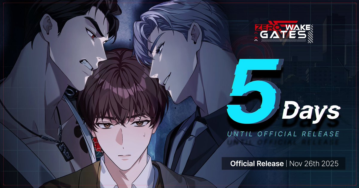 ZerowakeGATES's tweet image. 💥5 Days Until Official Release💥

Awakeners, just 5 days left until Zerowake GATES goes live! 
Time is tickling ...⏳

While we wait, come hang out with fellow Awakeners on Discord 💕
🔗 discord.gg/ZerowakeGATES 

Still haven’t pre-registered? Now’s the time 👇
🔗…