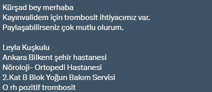 Ankara 0 rh (+) 
Paylaşalım dostlar hızlıca