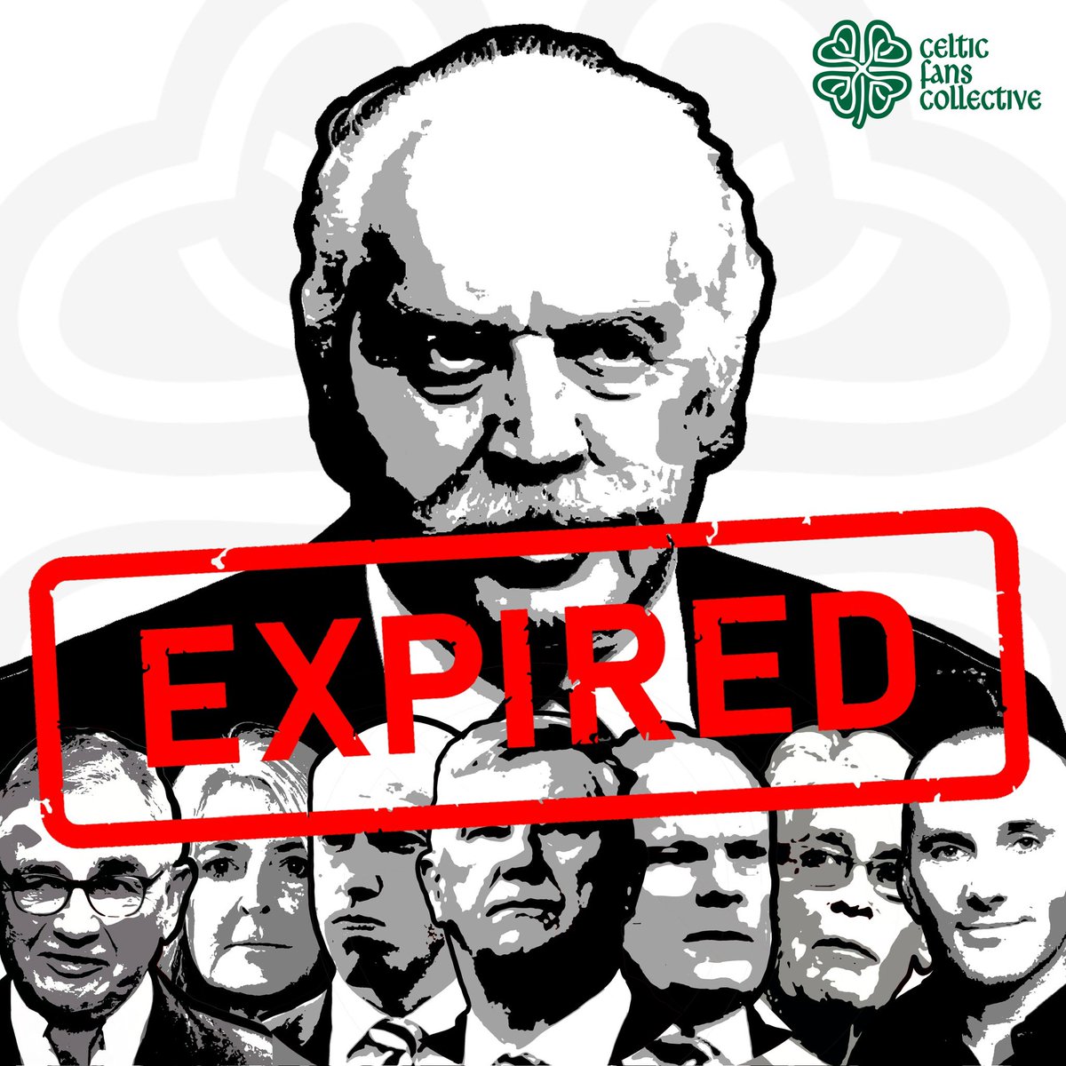 CFC_Collective's tweet image. Today is an opportunity for supporters to send another clear message to the Board - your time at Celtic has expired.