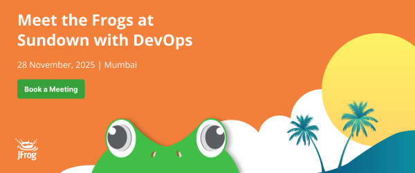 jfrog's tweet image. We’re excited to connect with India’s vibrant #DevOpsCommunity this November at #SundownwithDevOps in Mumbai. 

Meet the Frogs at booth #9 and discover how JFrog empowers #DevOps and #DevSecOps teams to:
✅ Automate #software delivery pipelines
✅ Secure your entire…