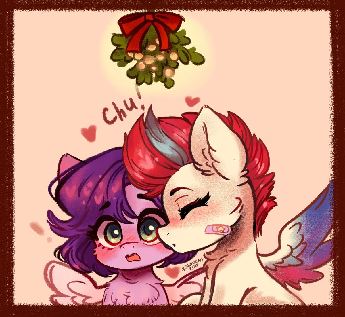 KPolnoc's tweet image. ✨ I don’t know about you, but I’m already craving that winter-holiday magic! ❄️💫
Time to share the vibe, hehe 💕A little comic about younger sisters based on real events!😄
#mlp #mylittlepony #cute #g5 #pipppetals #zippstorm #winter #xmas #Christmas #funny #comics