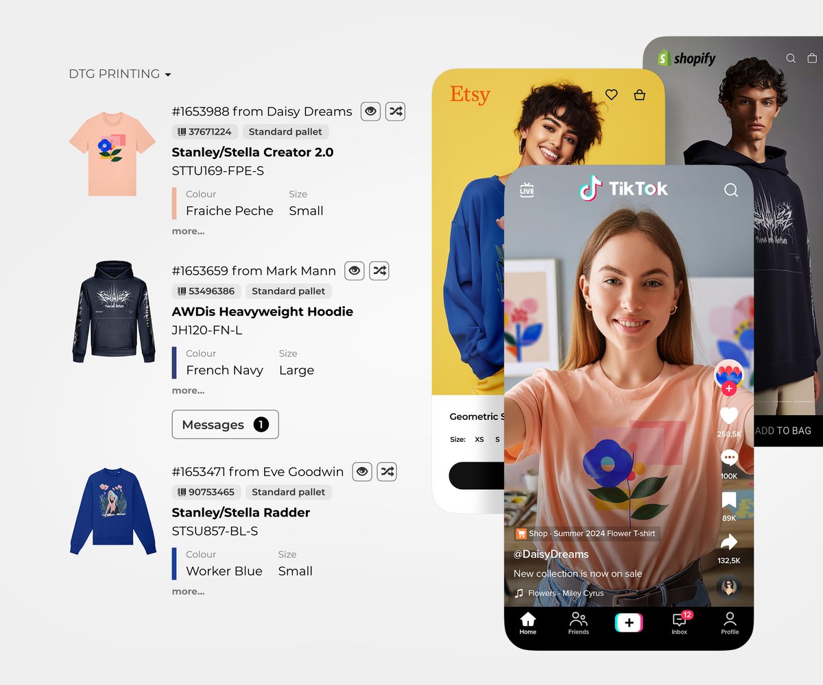 brickweb's tweet image. When your workflow moves faster than your inbox, you know you are doing something right. The Brick Factory links your shops, printers, couriers and suppliers in one clean line. A proper upgrade for any busy print operation. brickfactory.uk

#DTG #DTF #Merchandise
