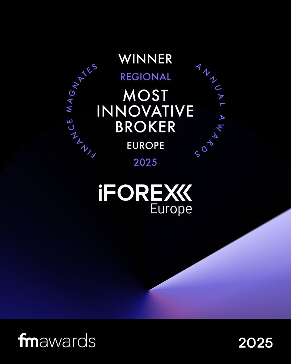 financemagnates's tweet image. 🏆 iForex Europe: Most Innovative Broker 2025!
Recognised at the Finance Magnates Awards for new features and helpful tools, iForex Europe is enhancing the trading experience and setting the standard for innovation across European markets.

#iForexEurope #FMAwards #Europe