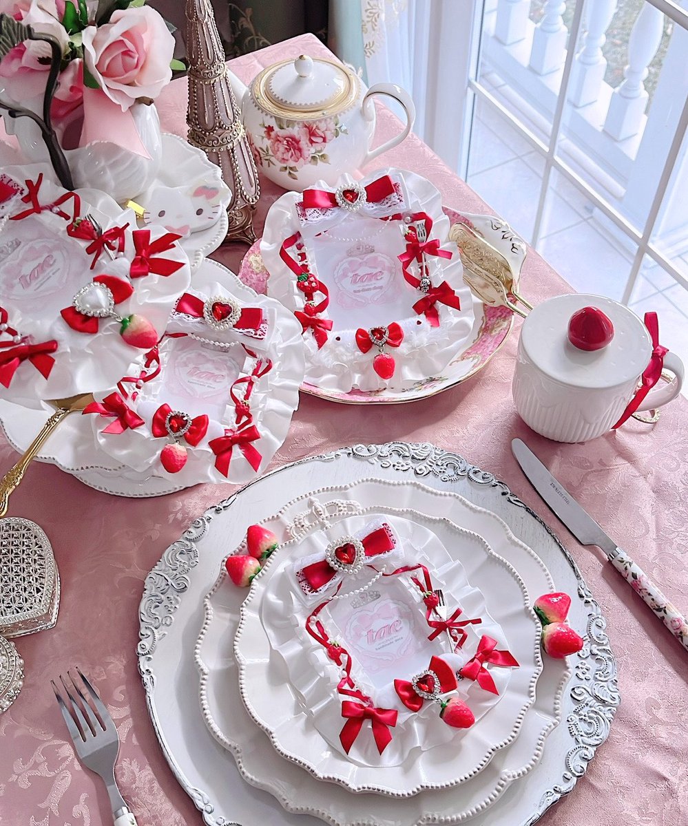 tae_decoshop's tweet image. ショートケーキ🍰デザインは
サテンフリルばーじょんもあります౨ৎ⋆˚.⋆

ちょうど1年前につくりました⸝⸝&amp;gt; ̫ &amp;lt;⸝⸝