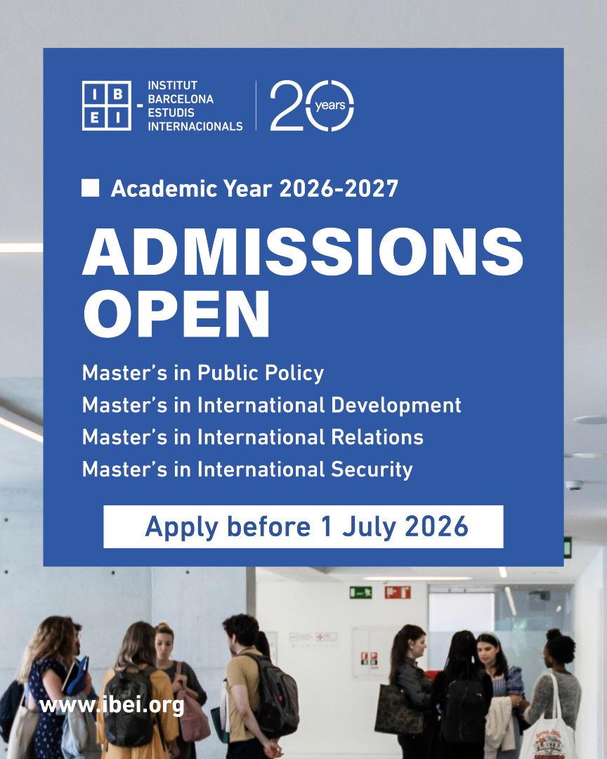 Institut Barcelona d'Estudis Internacionals tweet media