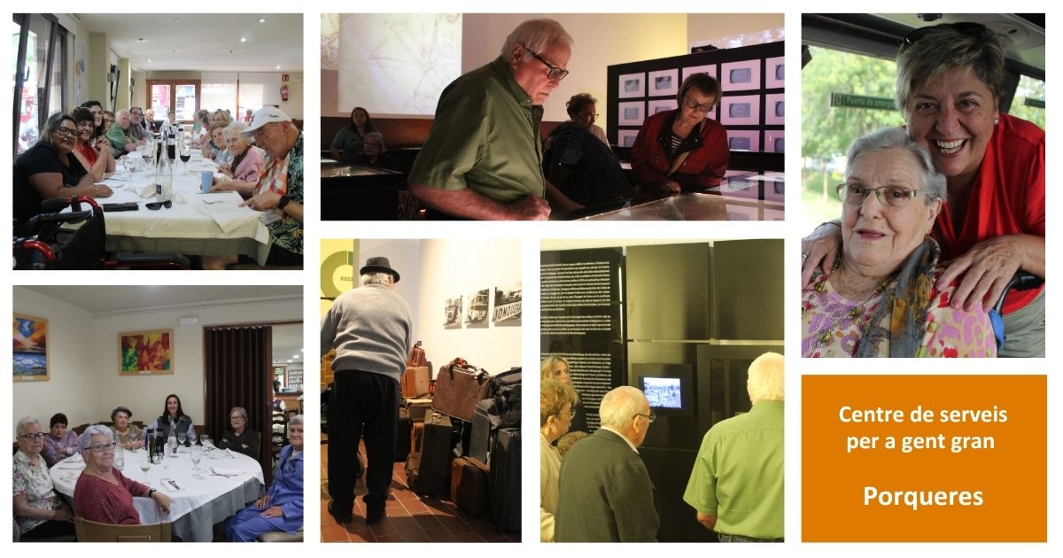 🏡 Centre de serveis per a gent gran de Porqueres
Enguany, la nostra excursió anual ens ha portat al Museu de l’Exili, un espai per la memòria, la història i la reflexió crítica que recorda l'exili provocat per la Guerra Civil a Espanya i Catalunya.