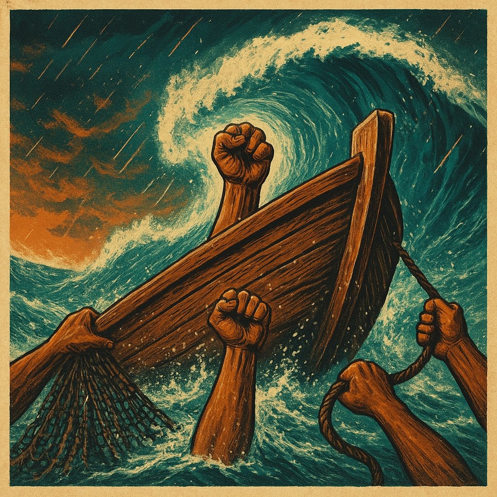 jennifer_ntk's tweet image. மீனவ சொந்தங்கள் அனைவருக்கும் உலக மீனவர் தின வாழ்த்துகள்.

வழிவழியாக கடத்தப்பட்ட மரபறிவையும் , பெருங்கடல் , காற்று , நட்சத்திரங்களை மிகத் துல்லியமாக கணிக்கும் அறிவாற்றலையும் கொண்ட தொல்குடிகளான தமிழ் மீனவர்கள்  அதிகாரவர்க்கத்தினரின் முதலாளித்துவ வேட்டையின் காரணமாக கடலையும்…