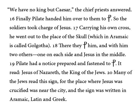 pseudodeucalion's tweet image. The Pure Pose

Fig. 2-4: The Staurogram (From the Greek &quot;stauros&quot; or &quot;cross&quot;) of John 19:15-20 from Papyrrus 66
