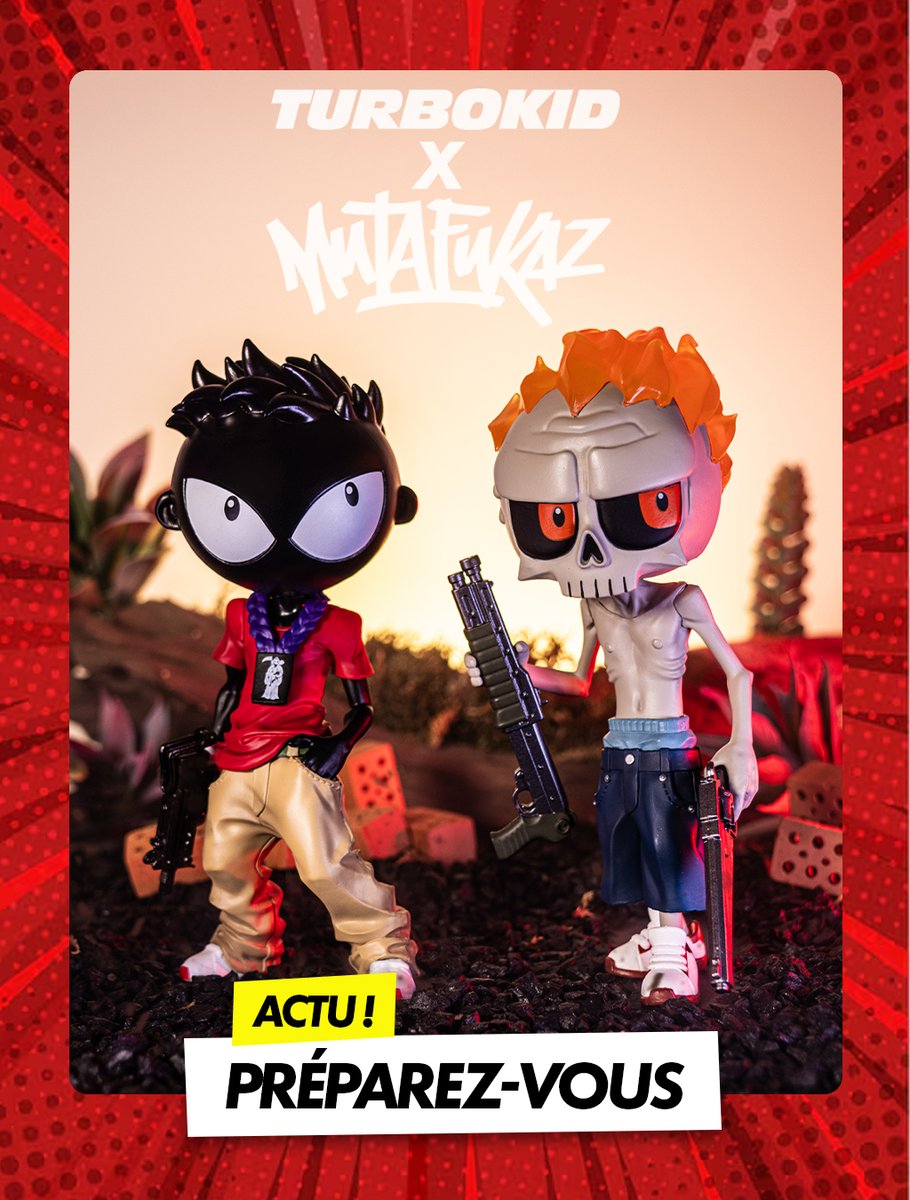turbokidfr's tweet photo. NEWS MUTAFUKAZ ! 🔥
Elles sont là.📦
Les figurines viennent d’arriver à la plateforme logistique ! Après plus d’un an de travail quasi quotidien, c'est beaucoup d'émotion !
Mise en stock, contrôles, préparation des expéditions. Vos contreparties arrivent bientôt. ❤️‍🔥

Stay tuned https://t.co/Ix8h951PLA