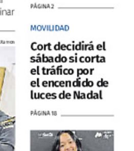 bibiloni's tweet photo. Luces de Nadal. La folklorització del català, mecanisme compensatori de l'espanyolització. Un fenomen pendent d'estudiar. https://t.co/tVE7X6C3zB