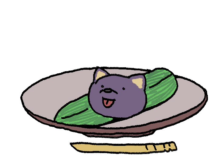 「わんころもち」|リベンセイのイラスト
