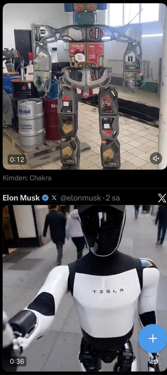 Fazlası var eksiği yok. 🇹🇷 #robot #Tesla #ai