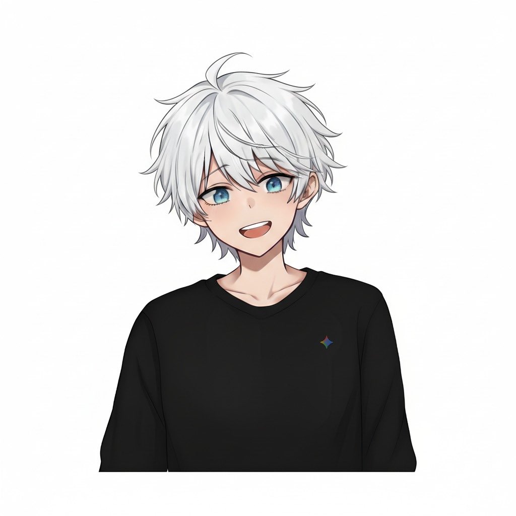 添付画像のキャラクターをちびキャラにして。LINEスタンプを作成。表情・ポーズ別・セリフ入で12種類。 - Example 3