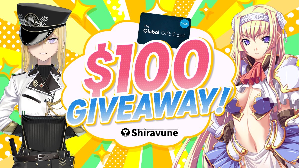 shiravune's tweet image. 💰$100 GIVEAWAY! 💰
Repost for your chance to WIN a $100 Global Gift Card!  Make sure to check our Steam page for our Shiravune Black Friday Sale! 🛒: store.steampowered.com/publisher/shir…