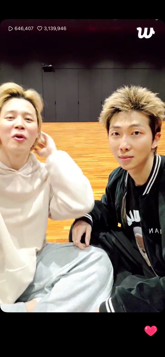 Namjoon and his hairrrr