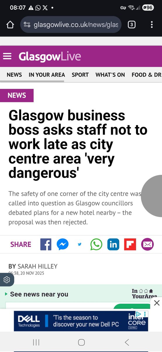 Jc11117's tweet image. AFTER YEARS OF NEGLECT AND PUTTING LOCAL PEOPLE LAST THE SNP  POLITICIANS AND SNP LED GLASGOW CITY COUNCIL SHOULD BE ASHAMED OF THEMSELVES.  THEIR DAUGHTERS DONT HAVE TO WALK OUR DANGEROUS STREETS !!!!!!!!