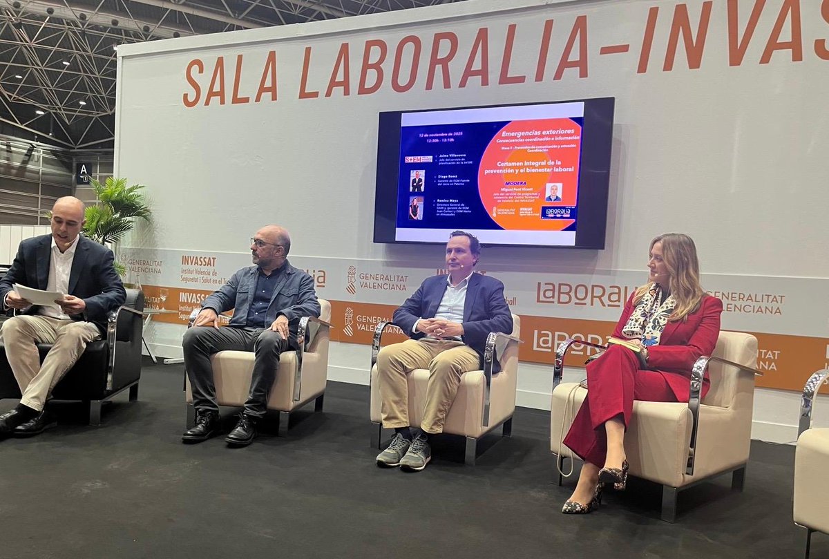 Asistimos a LABORALIA,donde nuestro gerente participó en una ponencia sobre emergencias exteriores.Subrayó la importancia de la coordinación e información en la gestión de emergencias en parques empresariales,aportando la experiencia de EGM Fuente del Jarro y la visión de FEPEVAL