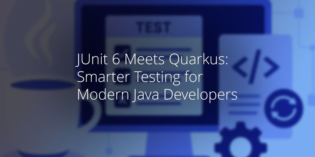 QuarkusIO's tweet image. Explore how JUnit 6 streamlines test execution, boosts performance, and modernizes Java testing in Quarkus projects built on Java 17 and beyond.

buff.ly/hFpjFlI