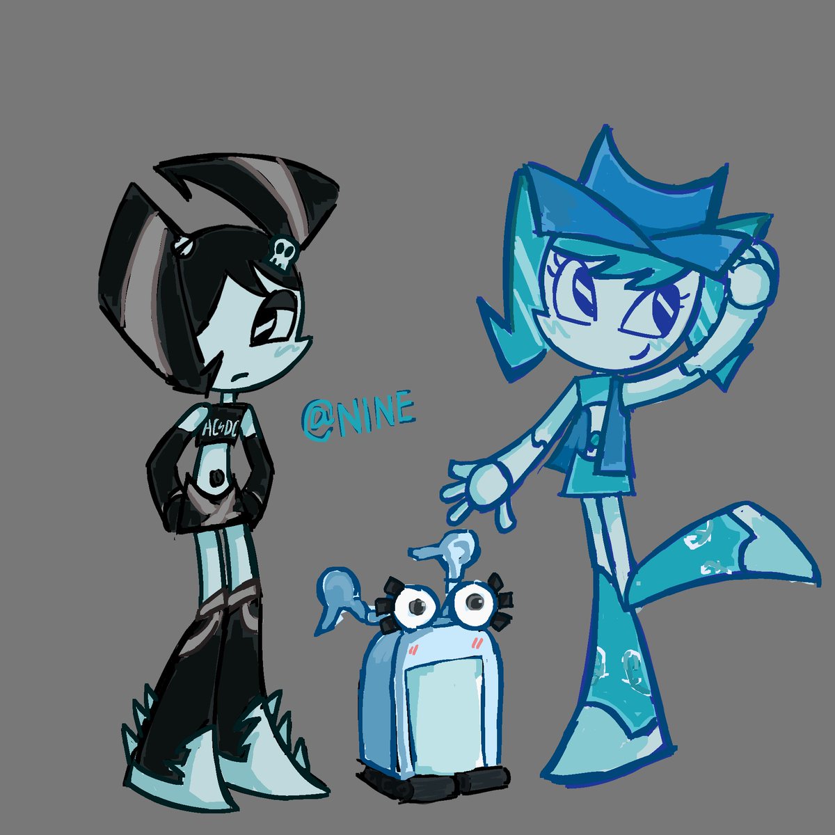 babyshark_n9's tweet image. Design from
@XJ_0_ @honorarybugs @flutterforever_ @ocelottlasagna  johnbaptist
#mlaatr #Fanarts