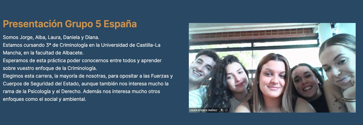 uclm_inter's tweet image. A través de esta experiencia COIL, se fortalece el pensamiento crítico de los estudiantes así como sus competencias interculturales y digitales.
El proyecto, coordinado por la profesora Dolores Fernández Pérez, se desarrolla durante el 1er cuatrimestre del curso 2025-2026