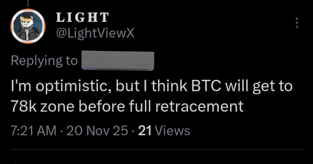 LightViewX's tweet image. Remember those who insisted the dip wasn&apos;t over when others called $BTC bottom.