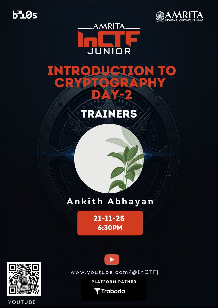 Amrita InCTF Junior tweet media