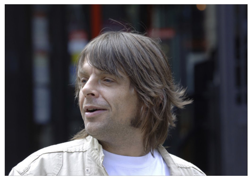 crausby's tweet photo. Always humble and effortlessly humorous. We bumped into him in Manchester one quiet Sunday afternoon and he said, (in reference to the photographs). "You'll get all of 30 pence for these."
Gary 'Mani' Mounfield (1962-2025) https://t.co/3UFr1aAShz