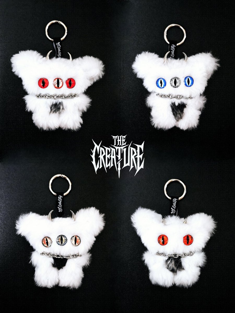 m.smartstore.naver.com/little_lilly
《Baby Creature Keyring》
❗️11. 24 (월) 9pm ❗️
프로필 링크 '스마트스토어'에서 구매 가능하십니다.

-
천사인지, 악몽인지 모를
흰 빛의 그림자가 조용히 내려앉는다.
순백의 크리쳐의 위험한 숨결을 느껴보세요.
-