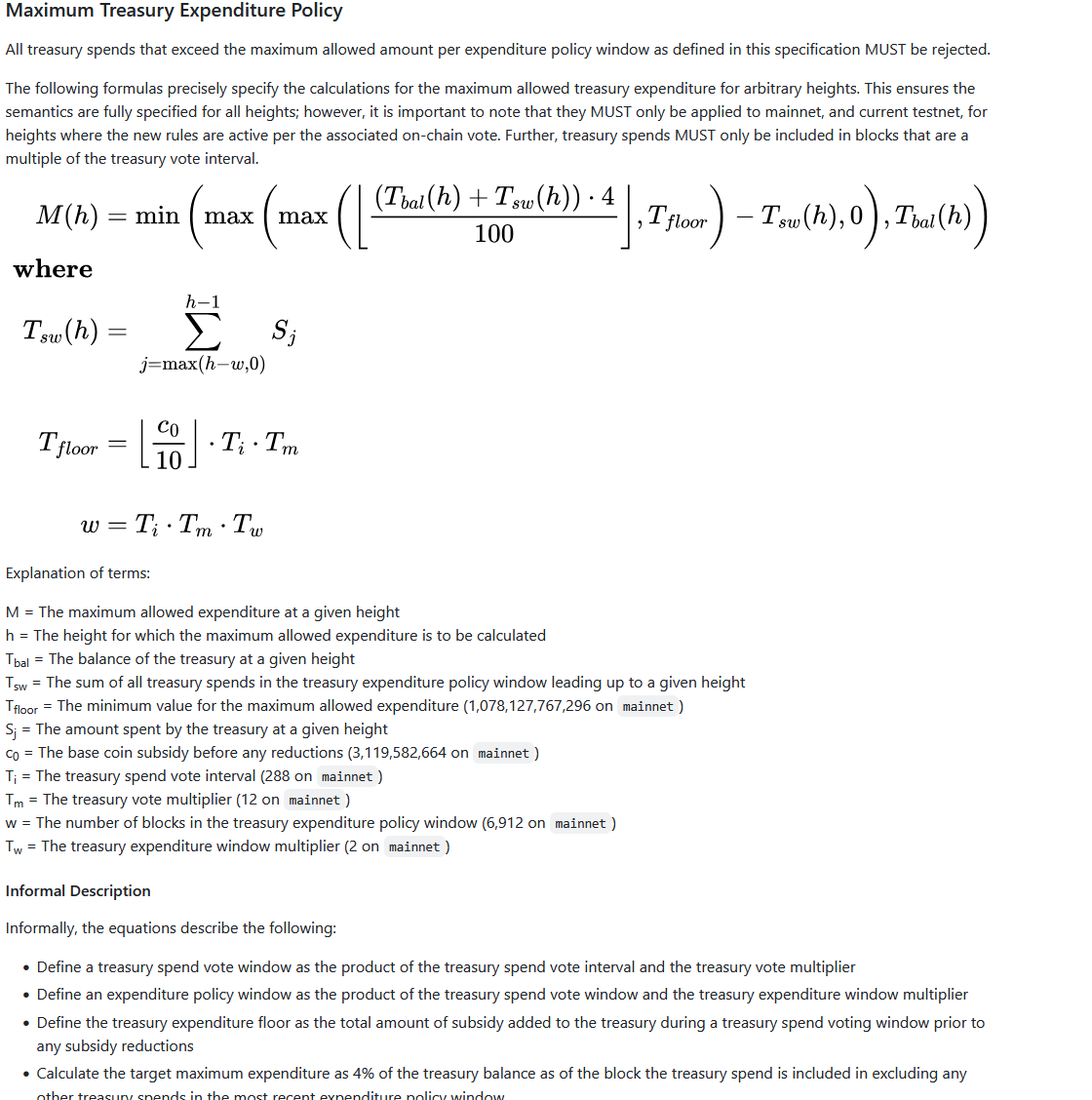 The code to implement the changes for the upcoming decentralized treasury expenditure policy that was recently approved and its associated formal Decred Change Proposal (DCP-0013)  are now available for review.

Next up for those unfamiliar with the process will be a release and
