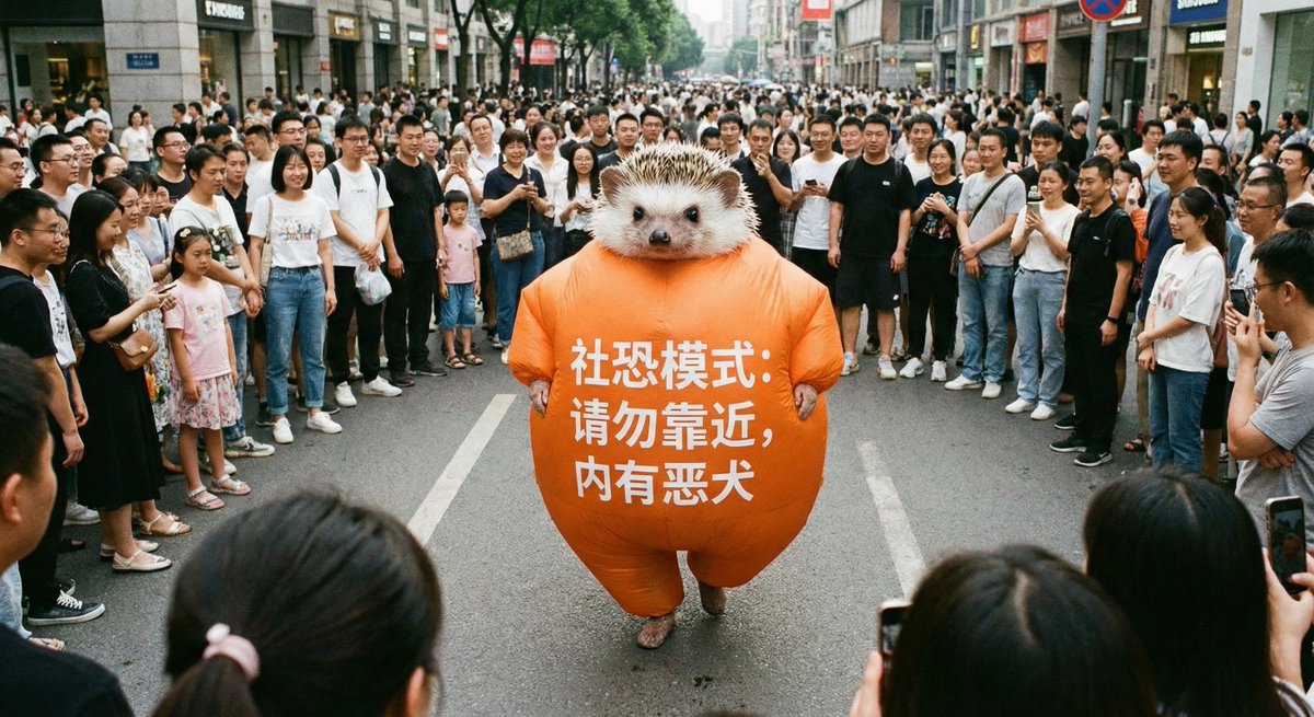 社恐模式：请勿靠近，内有恶犬