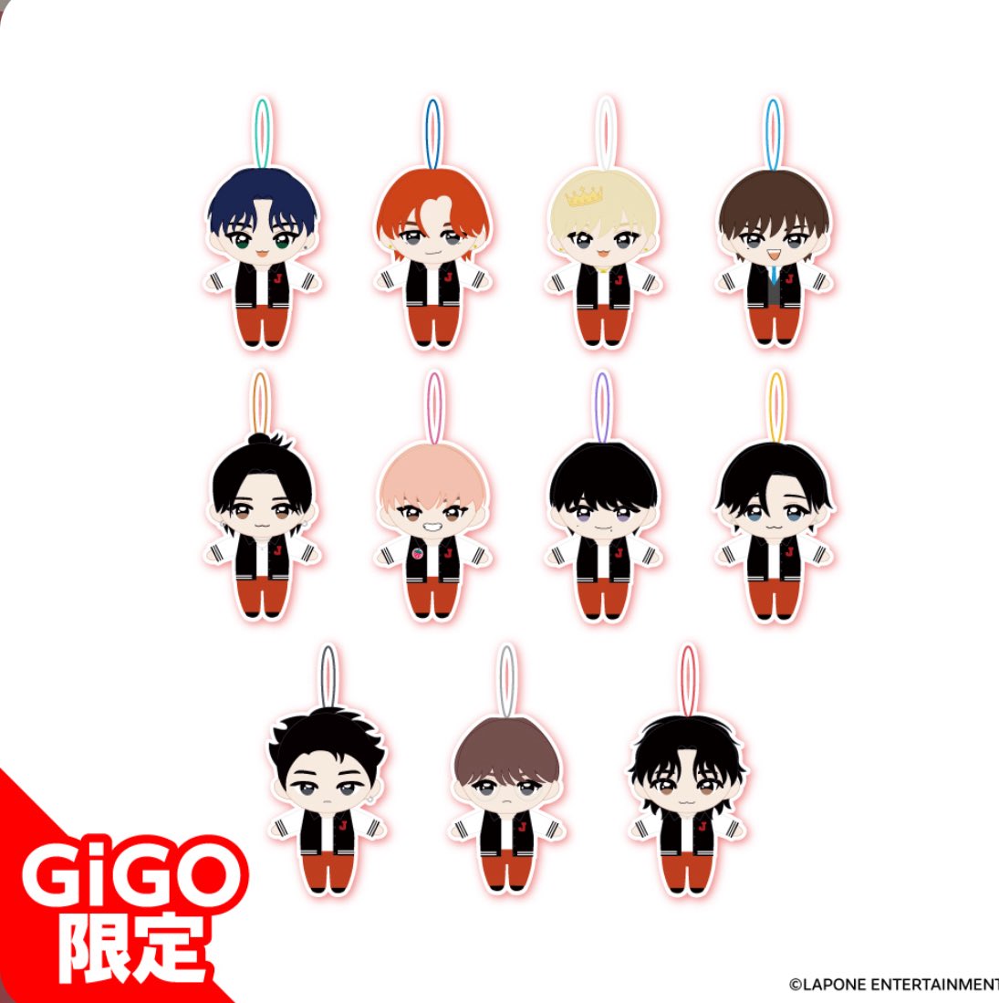 種類ごとに対象店舗一覧あったよー！アクリルボードがロイヤル #JO1