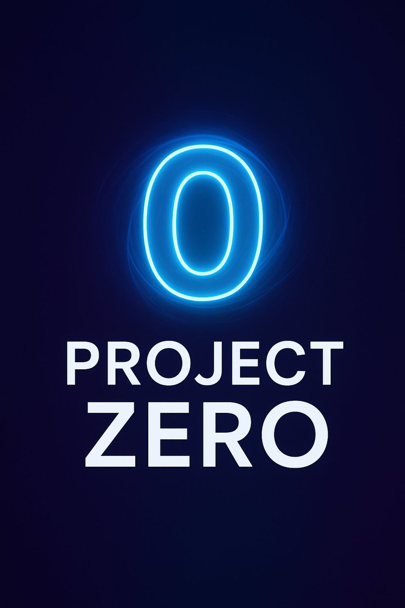 SamranWeb3's tweet image. Good Morning Gys 😔

I am talking about $ProjectZero  No drama, no click only facts 😔
$PZERO is not just a token — it is a stake in the Project Zero ecosystem itself.
Backed by innovative Web3 AI ,every hype cycle.
☑️ Funding Cross – $200M
☑️ Valuation – $500M+
Top 100 Show more