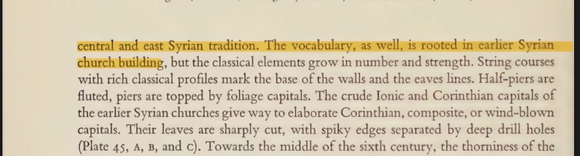 _ClassicalSoul's tweet image. We now know for a fact Qalb Lozeh Church here is the oldest surviving example of a fully developed two towered facade. 

Early Christian architecture historian, Richard Krautheimer (Considered a seriously credible and leading authority on Christian and Byzantine architecture),…