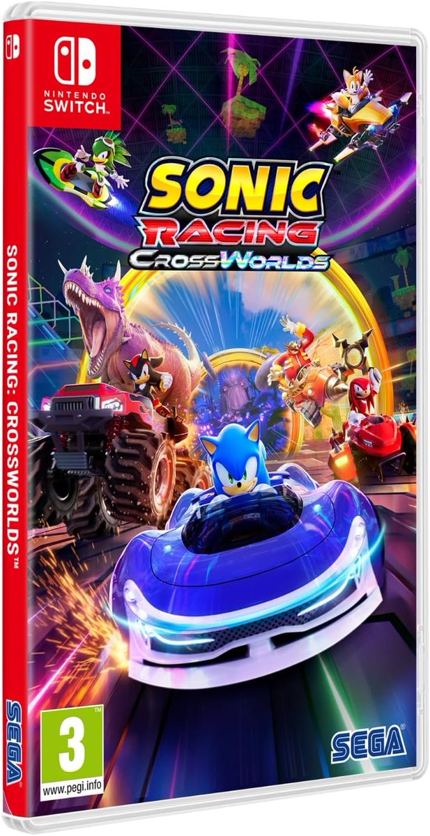 dealfunfr's tweet image. == BLACK FRIDAY ==
Sonic Racing: CrossWorld sur SWITCH, PS4, XBOX
Prix: 33,57€ au lieu de 59,99€ !  

*AMAZON: amzn.to/49wK56J

#blackfriday #pub