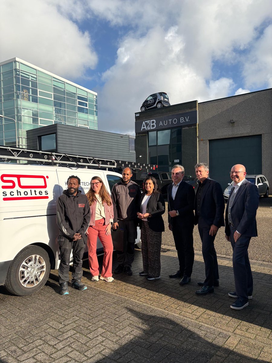 Ik ging langs bij Scholtes Klimaattechniek in Monster. Dank voor het mooie bezoek!