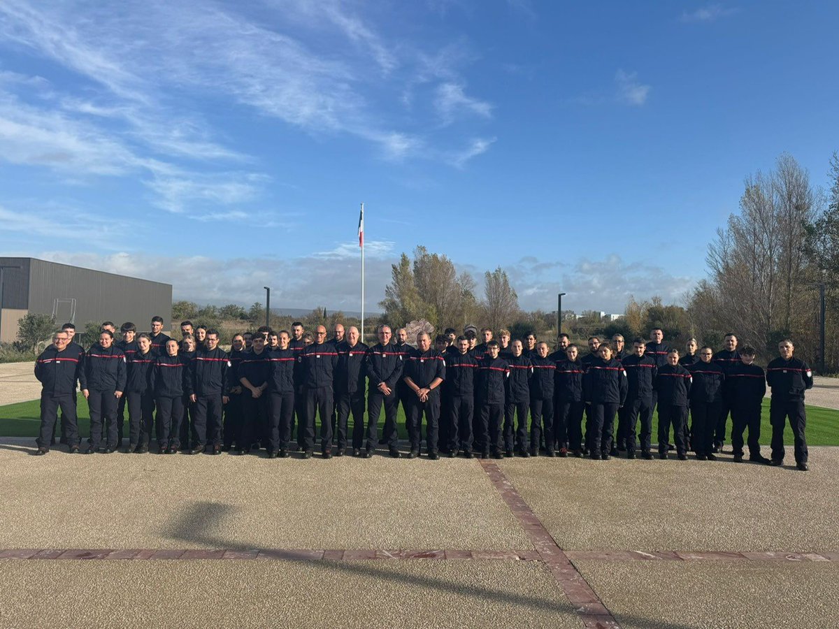 PompiersHerault's tweet image. #Welcome|| Samedi 15/11 c&apos;était la journée d&apos;intégration pour 4⃣2⃣ nouvelles recrues #SPV du #SDIS de l&apos;#Hérault au Pôle de Préparation à l&apos;Engagement aux Situations d&apos;Urgences #PPESU  Gignac sous la présidence du Lieutenant-colonel Gilbert Arnal #CourageEtDévouement