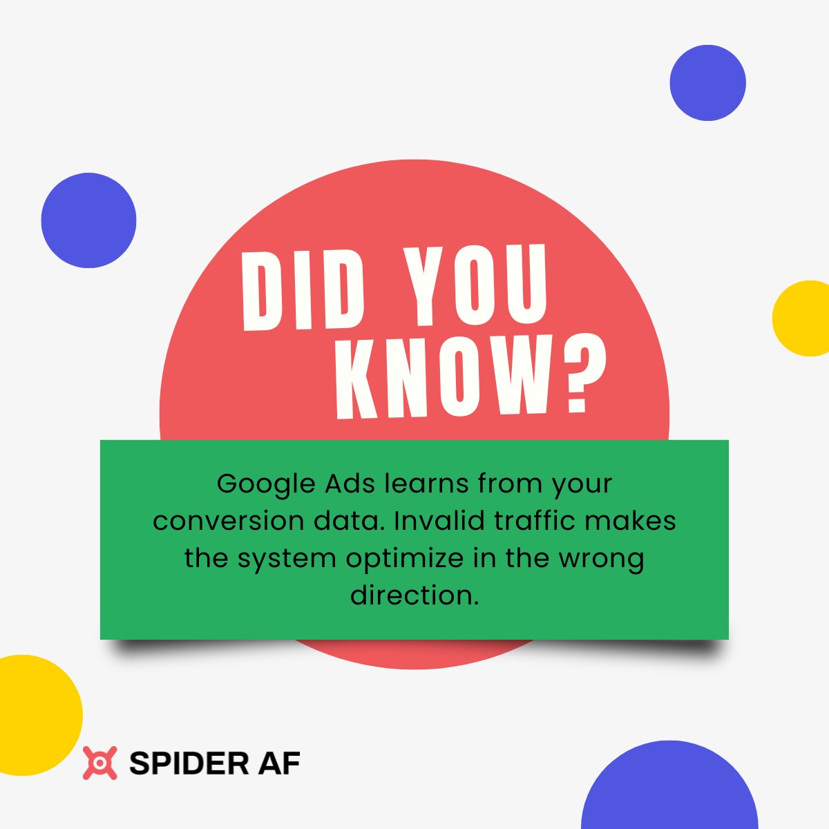 Spider AF | We Protect your Business from Fraud! tweet media