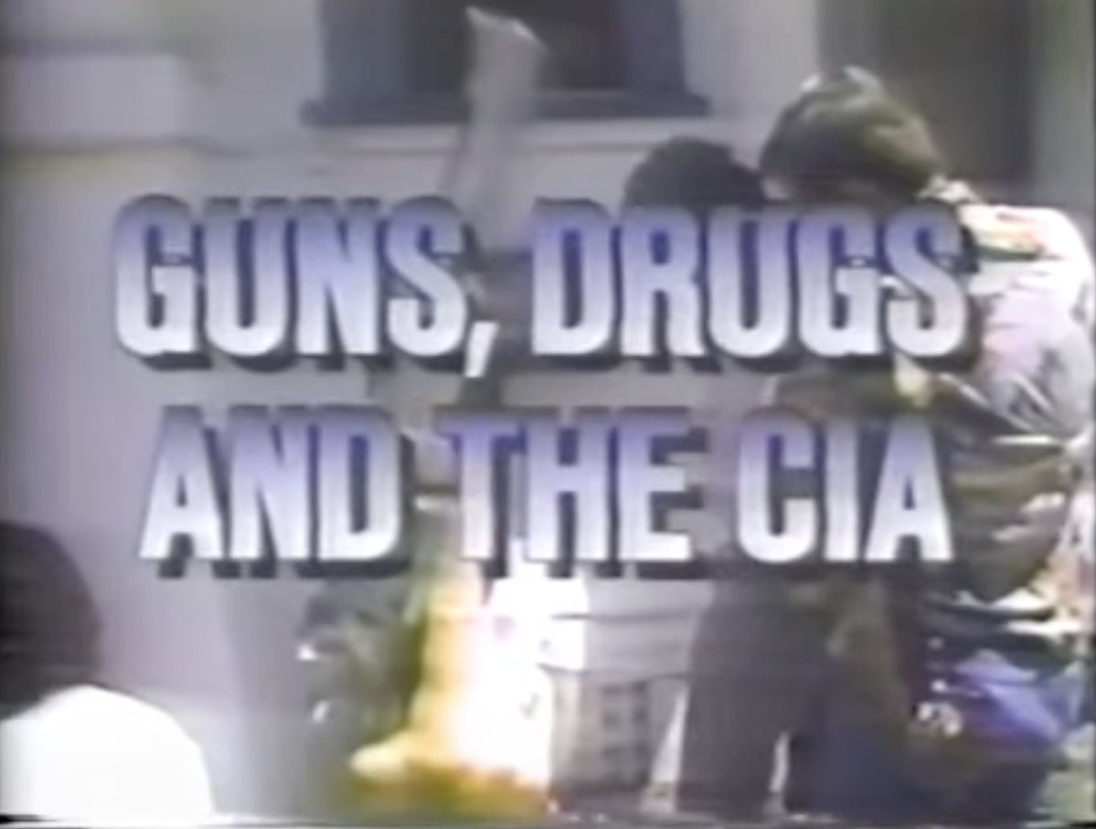 sethharpesq's tweet image. Fire documentary by @andrewmcockburn back on YouTube after repeated takedowns. Explains how the CIA worked with drug traffickers to bring drugs to America in the 1940s, 60s, and 80s. The exact same pattern would repeat, on a vastly larger scale, in Afghanistan from 2001 to 2021.