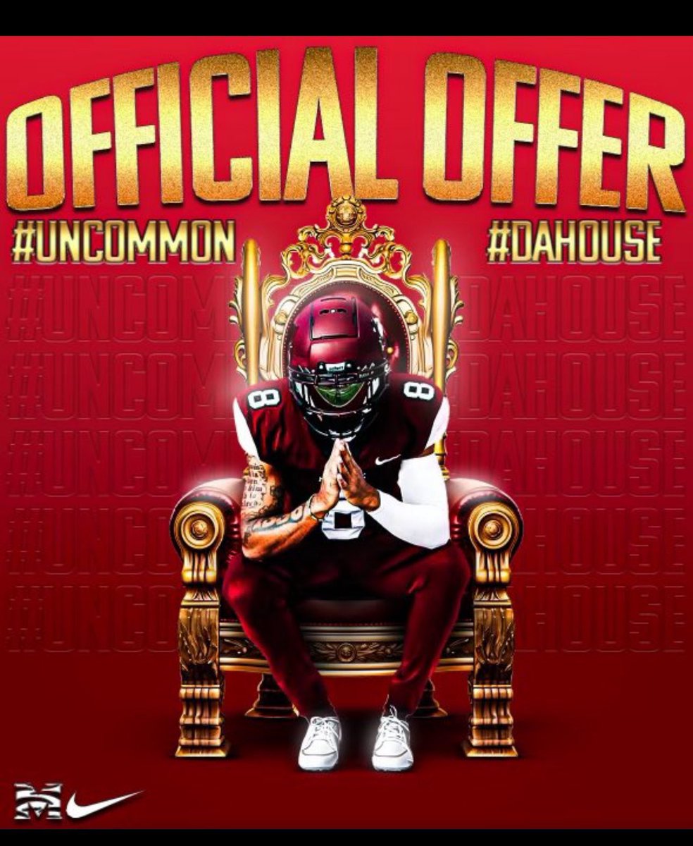 #AGTG Blessed to earn a scholarship offer to <a href="/MorehouseFB/">Morehouse Football</a> 
<a href="/CoachEd_R/">Coach Ryan Edwards</a> <a href="/GMC_Football/">GMC Football</a> 
<a href="/rmchester00/">Rob Manchester</a> <a href="/Coach_AntRod/">Antonio Rodriguez</a>
<a href="/CoachTyPhillips/">Ty Phillips</a> <a href="/JuCoFootballACE/">JuCo Football Forer</a> <a href="/JUCOFFrenzy/">JUCO Football Frenzy</a>