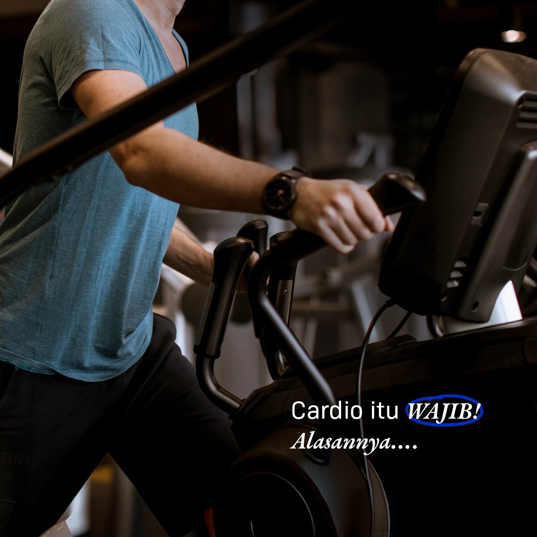 Fun fact: waktu kita cardio, tubuh lepas endorfin dan kortisol turun.

That’s why abis keringetan malah berasa lebih tenang instead of capek, dan bonusnya mentally refreshed. 

siapa yang setuju?