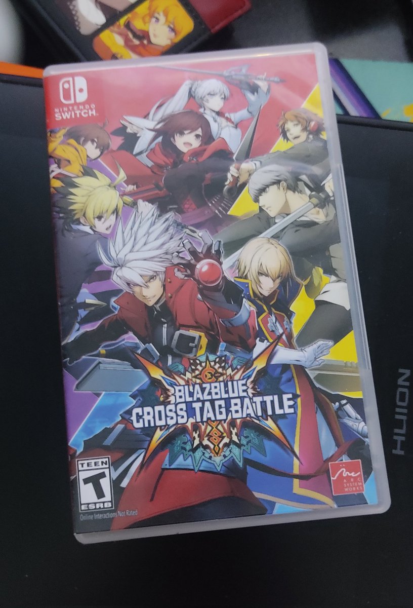 Miilakuroi's tweet image. Juegazo!! Me encanta 😍 

Feliz 6 aniversario BlazBlue Cross Tag Battle

#RWBY