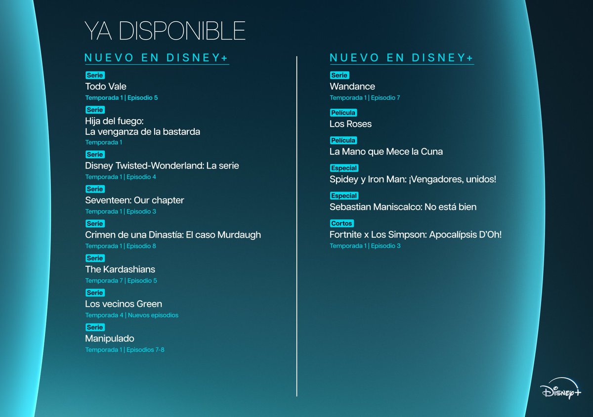 Disney+ Latinoamérica tweet media