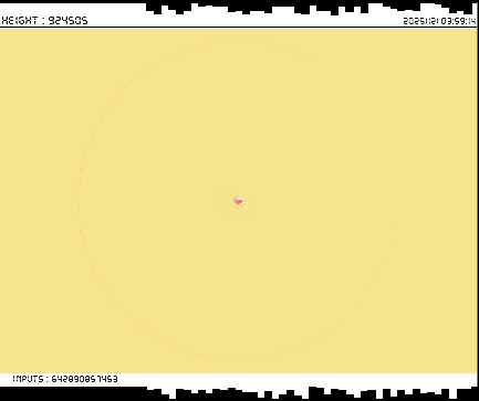 r_topisto's tweet image. #computerart #creativecoding #generativeart :
#bitcoin #blockchain 
LAST Block, Height : 924505
[ See more on topisto.net ]