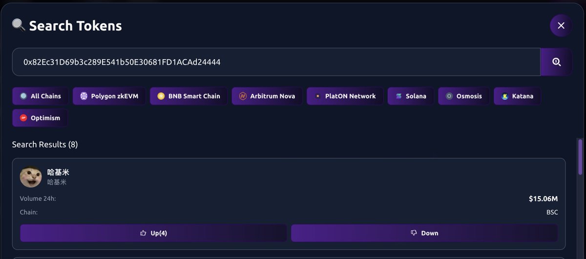 NEW LISTING

$哈基米 (<a href="/hajimi_CTO_BNB/">哈基米</a>) is now listed on Votix!

🔗 0x82Ec31D69b3c289E541b50E30681FD1ACAd24444

Market’s red, but we keep the love - $哈基米 keeps moving up anyway.

👉 Vote Now at votix.fun