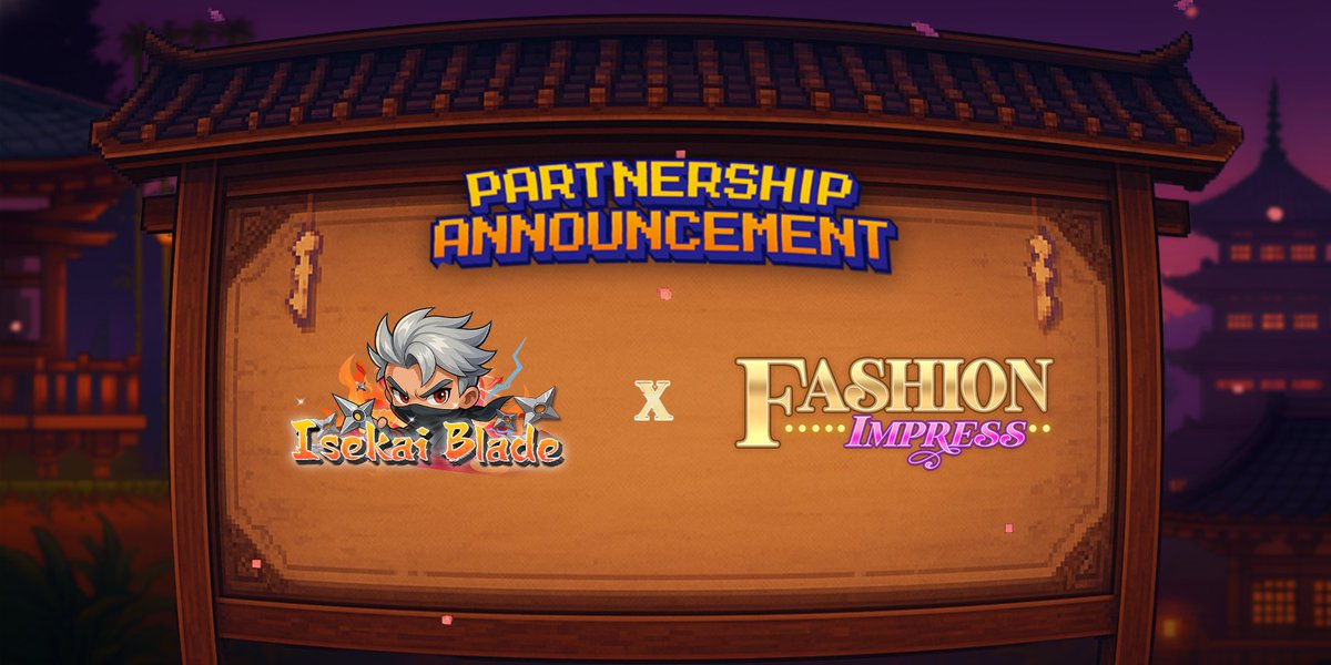 isekaiblade's tweet photo. ⛩️ @isekaiblade x @ImpressDressUp ⛩️

Ninjas meet Style.

Isekai Blade is partnering with Fashion Impress - the Dress Up Star sensation on Sei, with over 10M+ downloads across Web2 stores.

From the battlefield to the runway, this collaboration brings a new layer of creativity as players unleash their inner fashion icon in a world ruled by shinobi.

Sharpen your look. Sharpen your skills.

🥷 Isekai Blade: https://t.co/LFtMcCeMBk
✨ Fashion Impress: https://t.co/yIKmyaHHMO