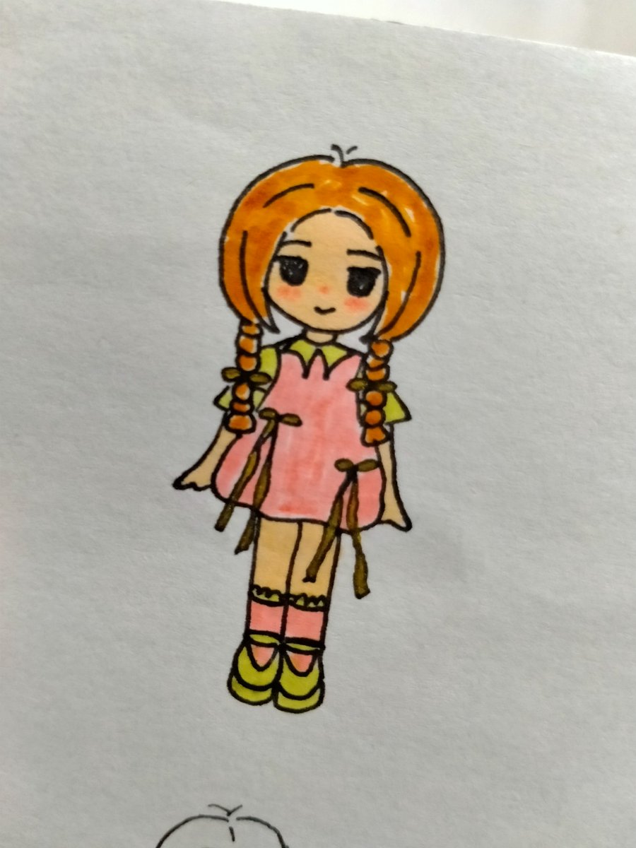 linkanari_'s tweet photo. 🍀🍑 ✨ #drawing #art #sketch #illustration #イラスト https://t.co/Yhyxzpv8Jk