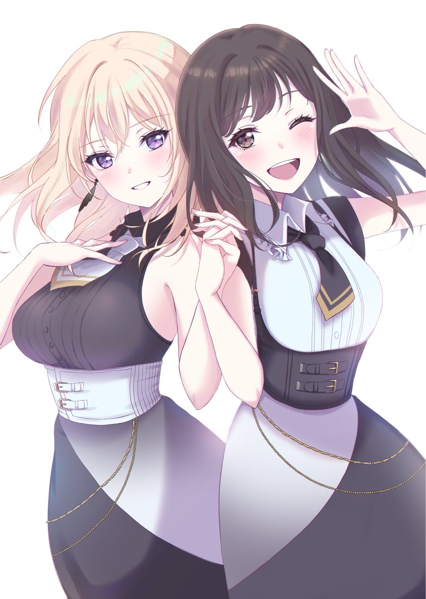 💚💛
#バンドリ #bandoriart