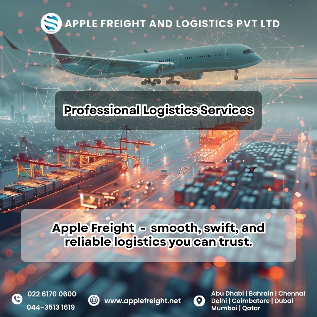 applefreight's tweet image. Professional Logistics Services!

📞 Contact: 044-3513 1619 | 022-6170 0600
🌐 Website: applefreight.net
.
.
.
.
.
#FreightForwarding #GlobalShipping #CargoSolutions #LogisticsSolutions #InternationalFreight #SupplyChainExperts #OceanFreight #AirFreigh #RoadTransport