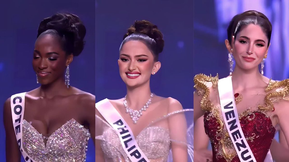 mttgnzlvss's tweet image. JUSTICE FOR THESE 3 QUEENS!! FU RAUL!! FU MISS U ORG!!! #MissUniverse2025